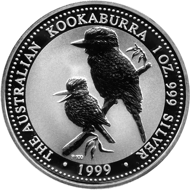 1 OZ Silber Australien Kookaburra 1999