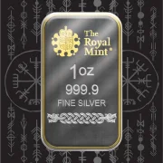 1 OZ Silberbarren The Royal Mint Odin Norse Gods Spezial Edition